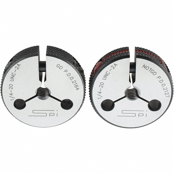 Spi Ring Thread Go No Gages Go No Go Go No Go Thread Size 1 4 Msc Industrial Supply