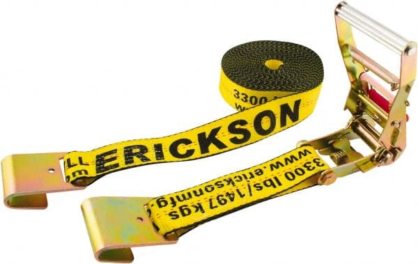 Erickson Manufacturing 58500 Web Sling: 2" Wide, 30 Long, 3,300 lb Vertical, 10,000 lb Choker 