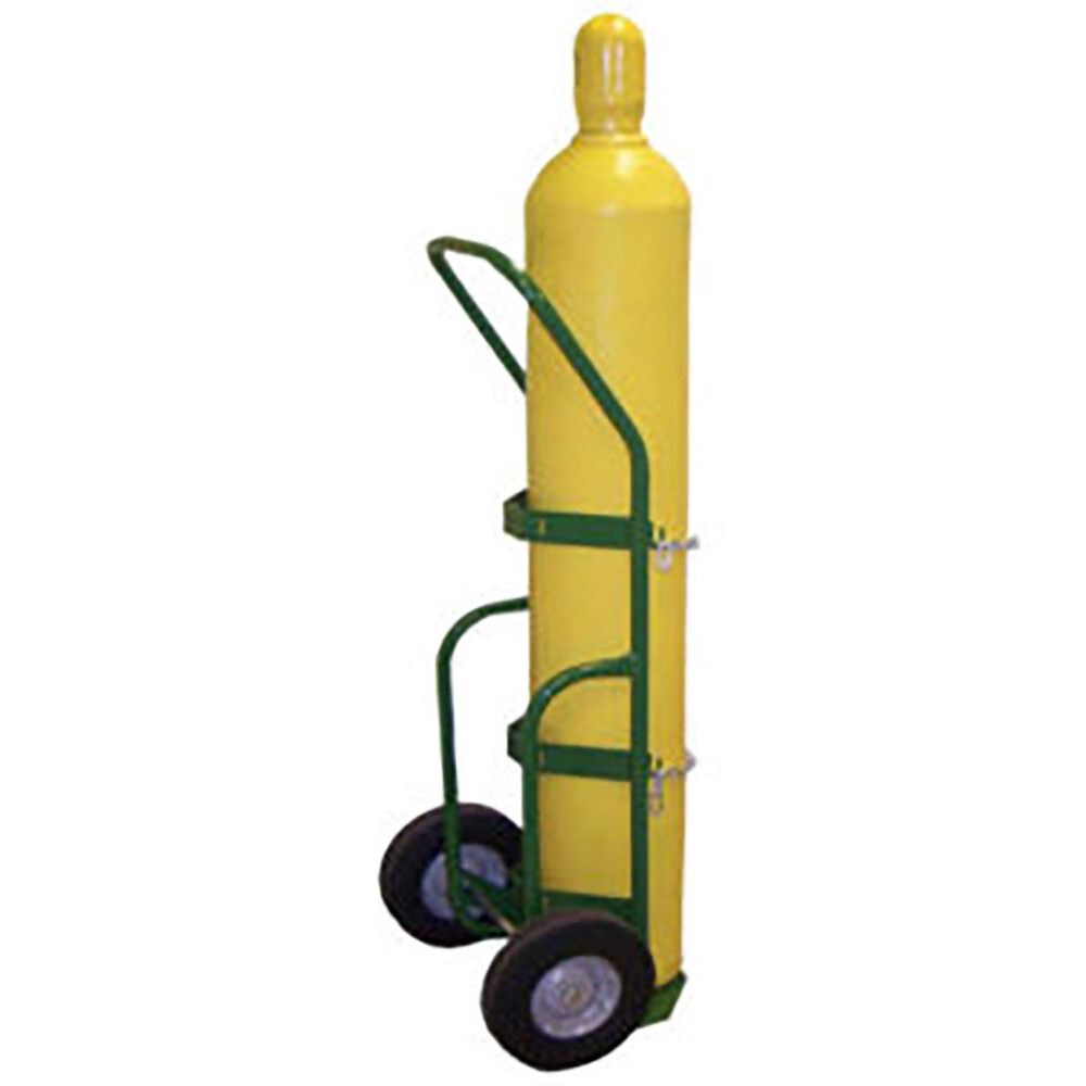 Gas Cylinder Carts, Racks, Stands & Holders; Type: Welding cart ; Fits Cylinder Diameter: 9-1/2 (Inch); Number of Cylinders: 1 ; Number Of Cylinders: 1 ; Width (Inch): 19 ; Length (Inch): 6