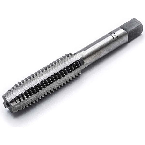 Standard Pipe Tap: 3/8-24, NF, 1 Flute, Carbon Steel, Bright/Uncoated