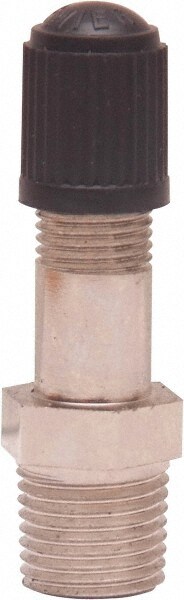 Air Compressor Filler Valve: 1.52" OAH, Use with Air Tank