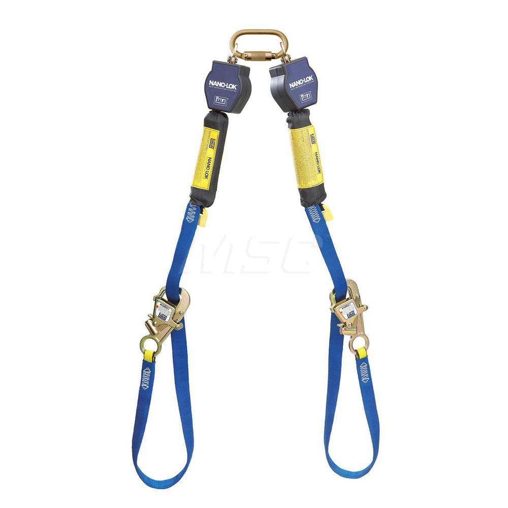 Self-Retracting Lifeline:  420 lb Capacity,  9.00' Lifeline,