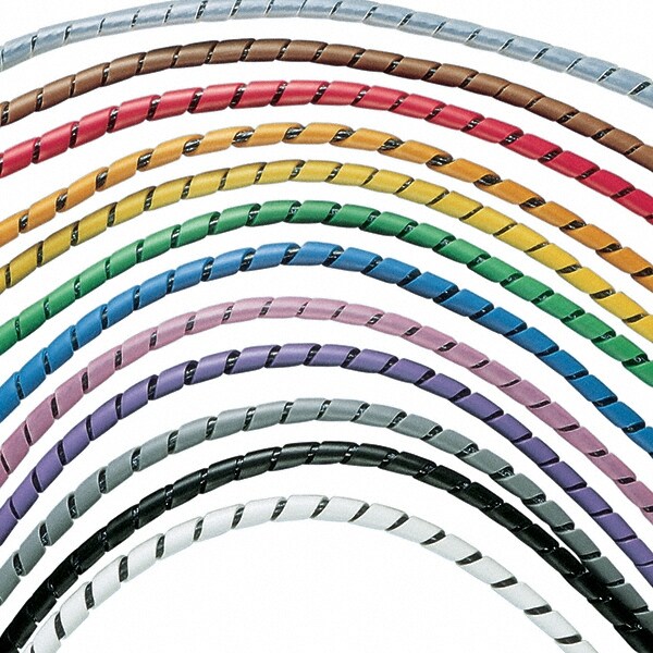 Black Polyethylene Spiral Bundling Cable Sleeve