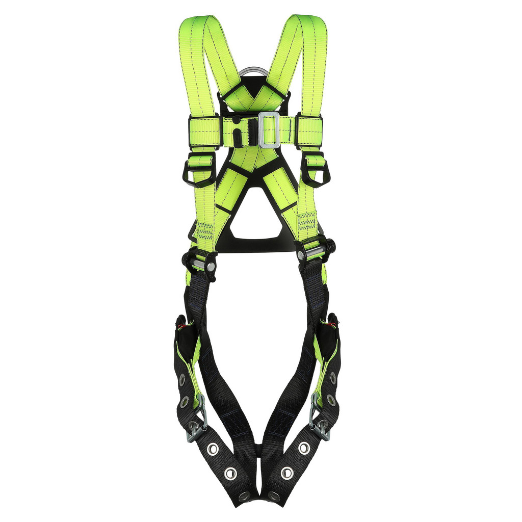 DBI/SALA | ExoFit Fall Protection Harnesses: 420.000 Lb, Vest Style, Size 3X-Large, For General Purpose, Polyester, Back D-Ring - Tongue Leg