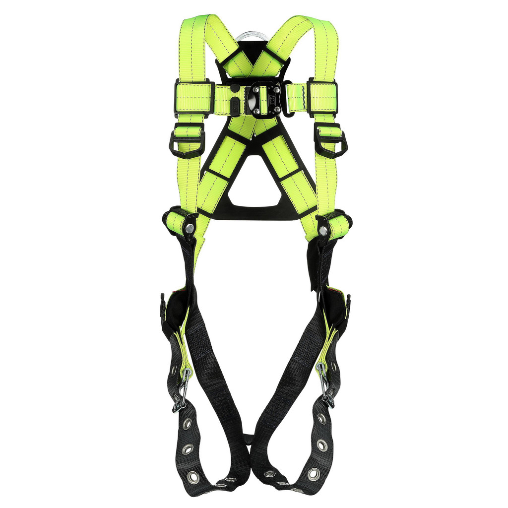 DBI/SALA | ExoFit Fall Protection Harnesses: 420.000 Lb, Construction Style, Size 3X-Large, For Positioning, Polyester, Back & Hip D-Ring
