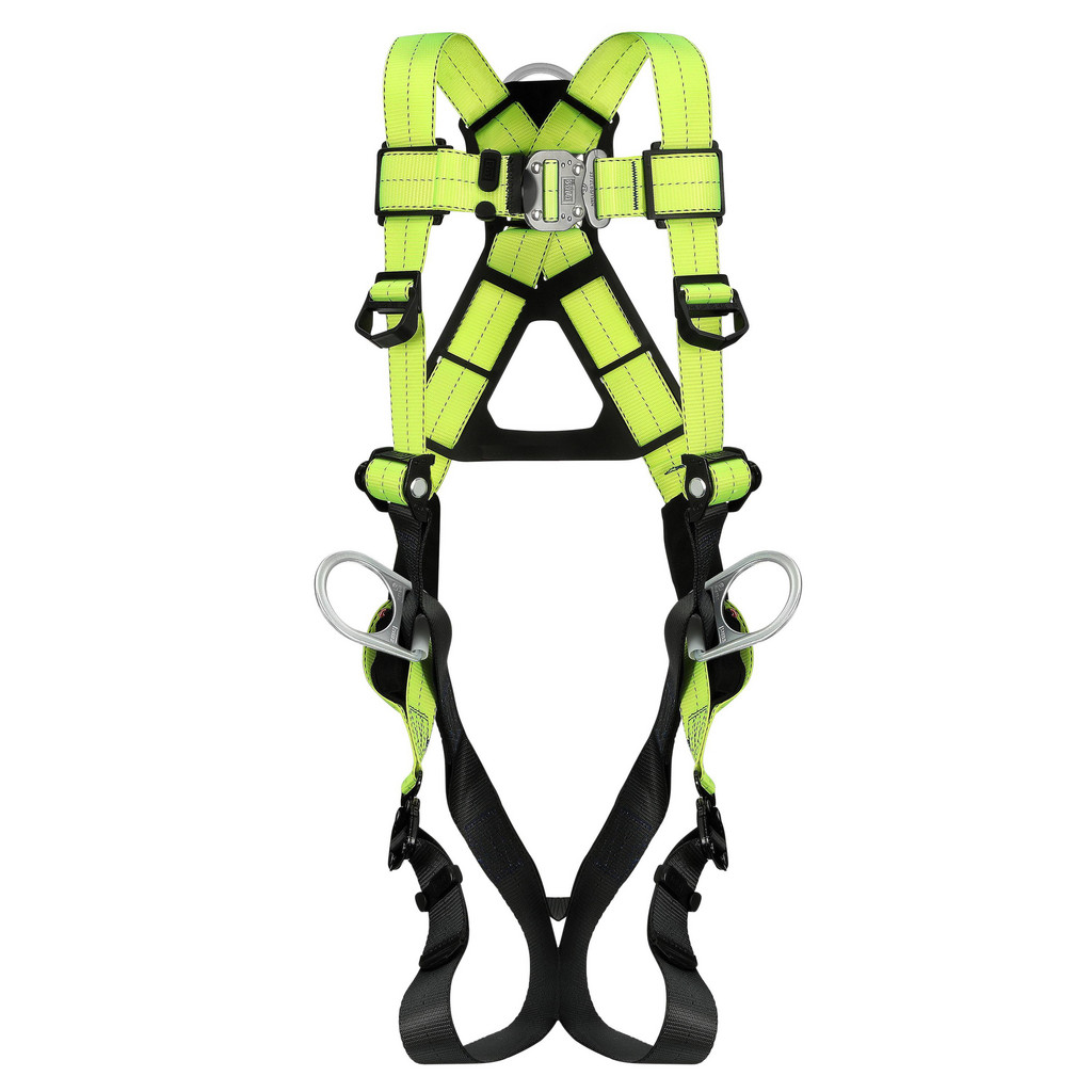 DBI/SALA | ExoFit Fall Protection Harnesses: 420.000 Lb, Vest Style, Size Small, For Positioning, Polyester, Back & Hip D-Ring - Quick-Connect