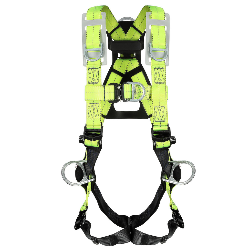 DBI/SALA | ExoFit Fall Protection Harnesses: 420.000 Lb, Vest Style, Size Small, For Retrieval, Polyester, Back, Front, Hip & Shoulder D-Ring