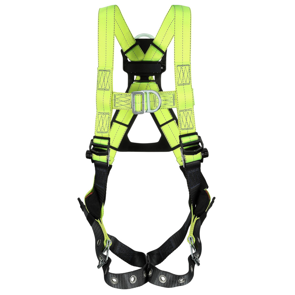 DBI/SALA | ExoFit Fall Protection Harnesses: 420.000 Lb, Climbing Style, Size Small, For Vest-Style, Polyester, Back & Front D-Ring - Tongue Leg
