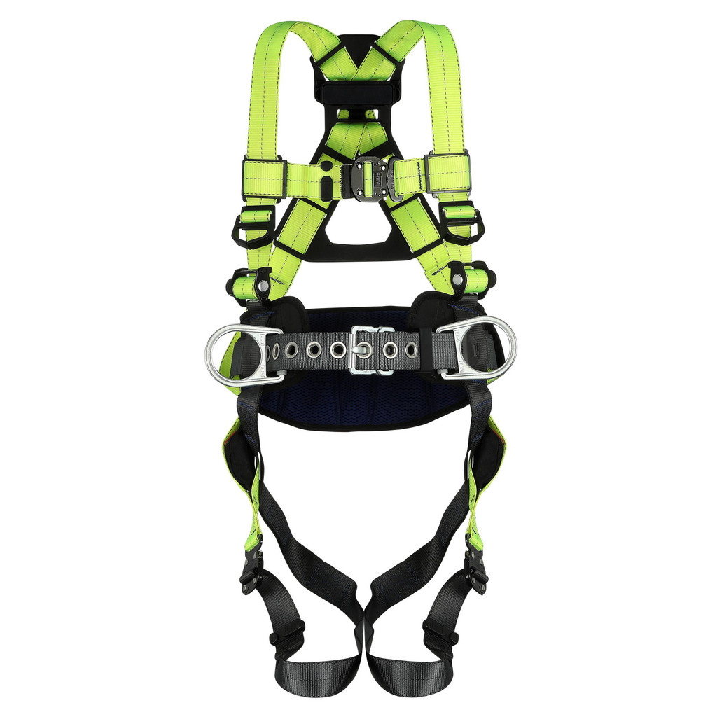 DBI/SALA | ExoFit Fall Protection Harnesses: 420.000 Lb, Construction Style, Size Small, For Positioning, Polyester, Back & Hip D-Ring