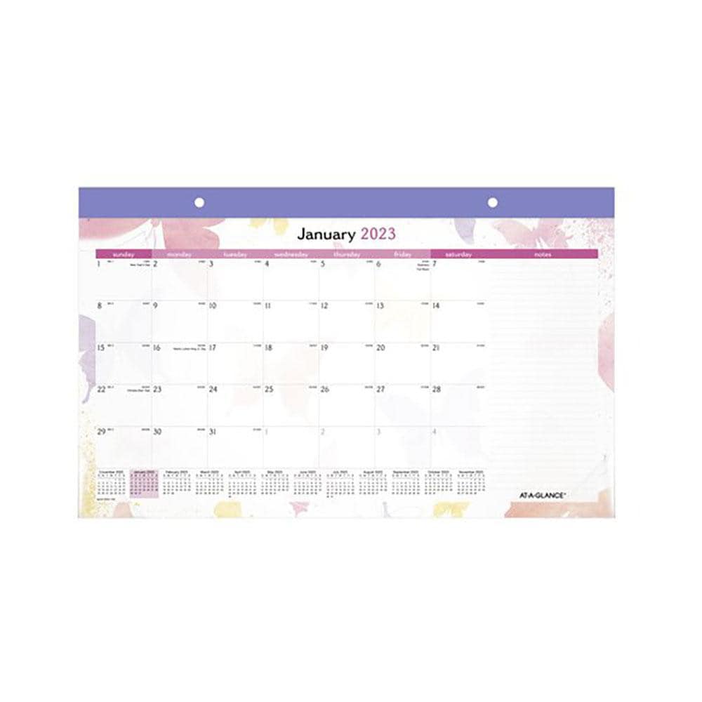 AT-A-GLANCE BADGE 2024 City Of Hope Monthly Desk Pad, 51% OFF