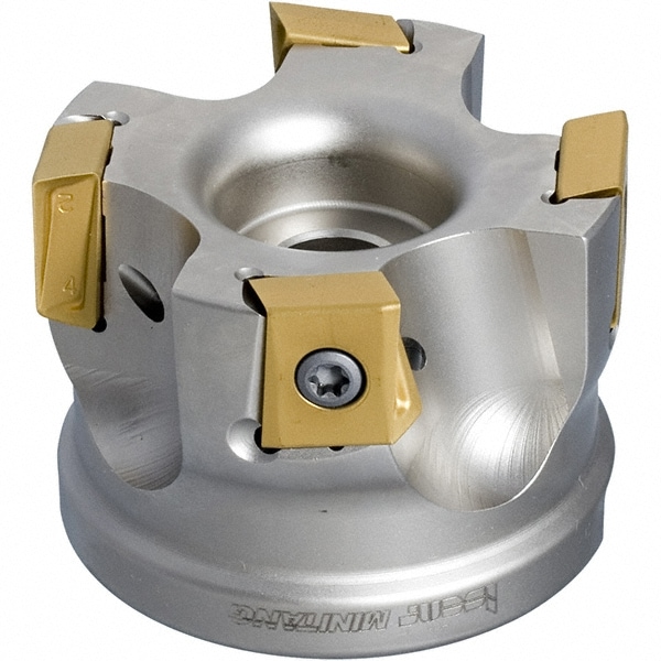 Iscar 3105213 2-1/2" Cut Diam, 1" Arbor Hole Diam, 0.63" Max Depth, Indexable Square-Shoulder Face Mill Image