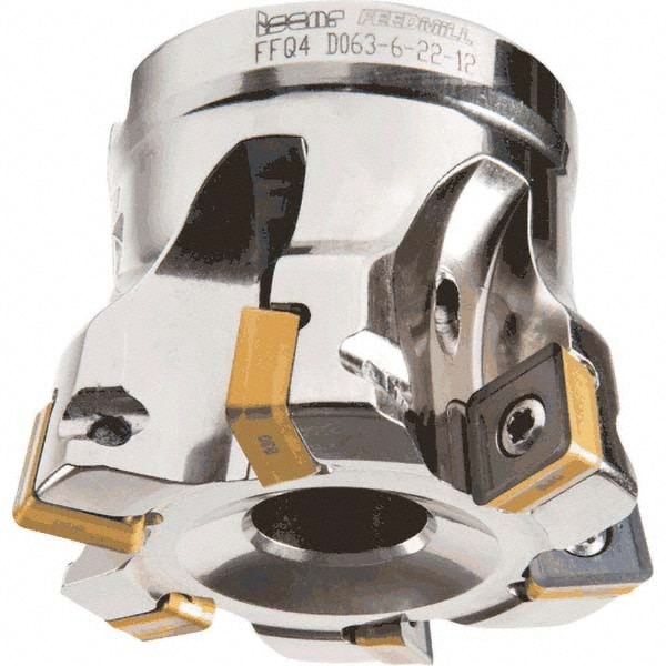 Iscar 3107341 Indexable High-Feed Face Mill: 1.136 to 2" Cut Dia, 0.75" Arbor Hole Image