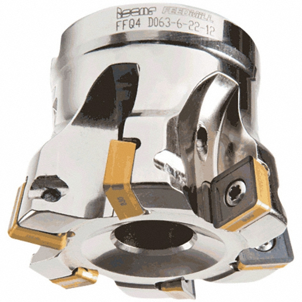 Iscar Indexable HighFeed Face Mill 18 to 40 mm Cut Dia, 16 mm Arbor