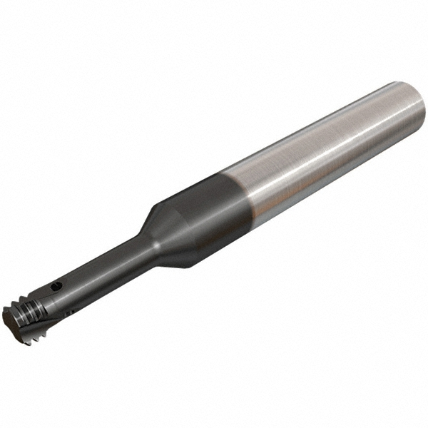 Iscar Helical Flute Thread Mill 1/4, Internal, 3 Flute, 8.00 mm