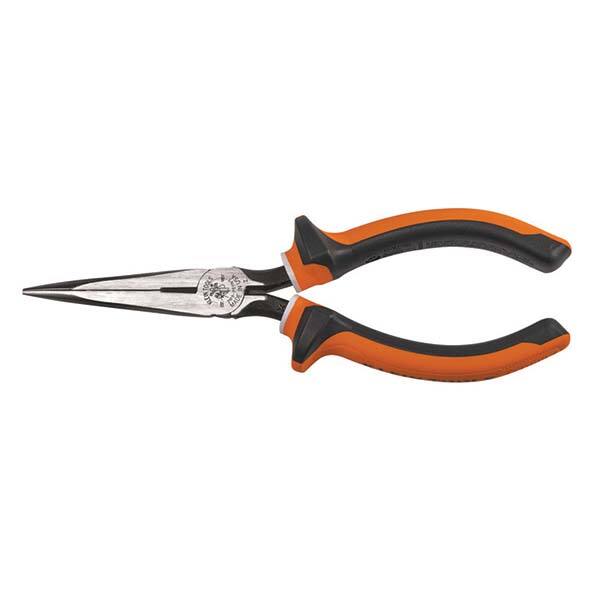 Long Nose Plier: 2-1/2" Jaw Length, Side Cutter