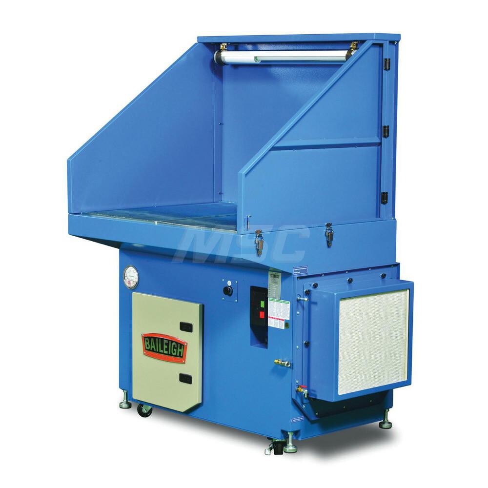 Downdraft Tables; Suction (CFM): 1350 ; Table Length (Inch): 40 ; Table Width (Inch): 48 ; Voltage: 220.00 ; Horsepower (HP): 2 ; Load Capacity (Lbs): 1543.000