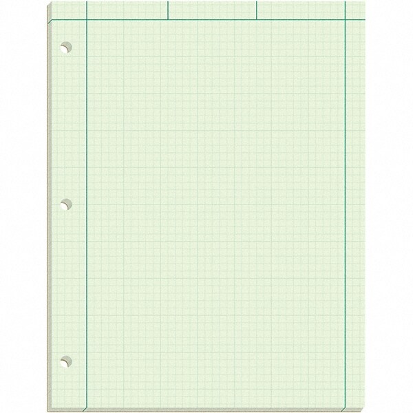 Basics Engineering Computation Pad 200 Sheets Quad//Margin Rule 8.5 x 11