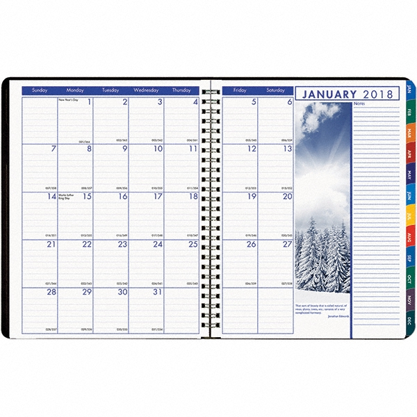House of doolittle weekly monthly planner 128 sheets 8 1 2 x 11