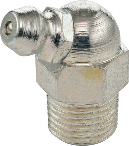 90 degree zinc plated pack of 4 Grease nipples M8 x 1