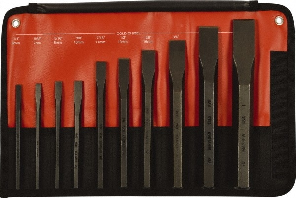 Proto - 7 Piece Cold Chisel Set - 85245512 - MSC Industrial Supply