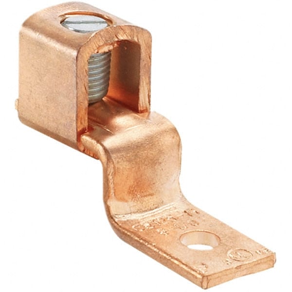 Thomas & Betts - Square Ring Terminal: Non-Insulated, 8 AWG