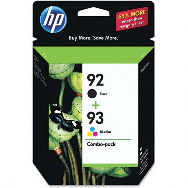 Hewlett Packard Pack Of 2 Ink Cartridges 46809000 MSC Industrial   4680900 21 