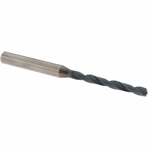 OSG HP255-1535 Jobber Length Drill Bit: 0.1535" Dia, 140 &deg;, Solid Carbide Image