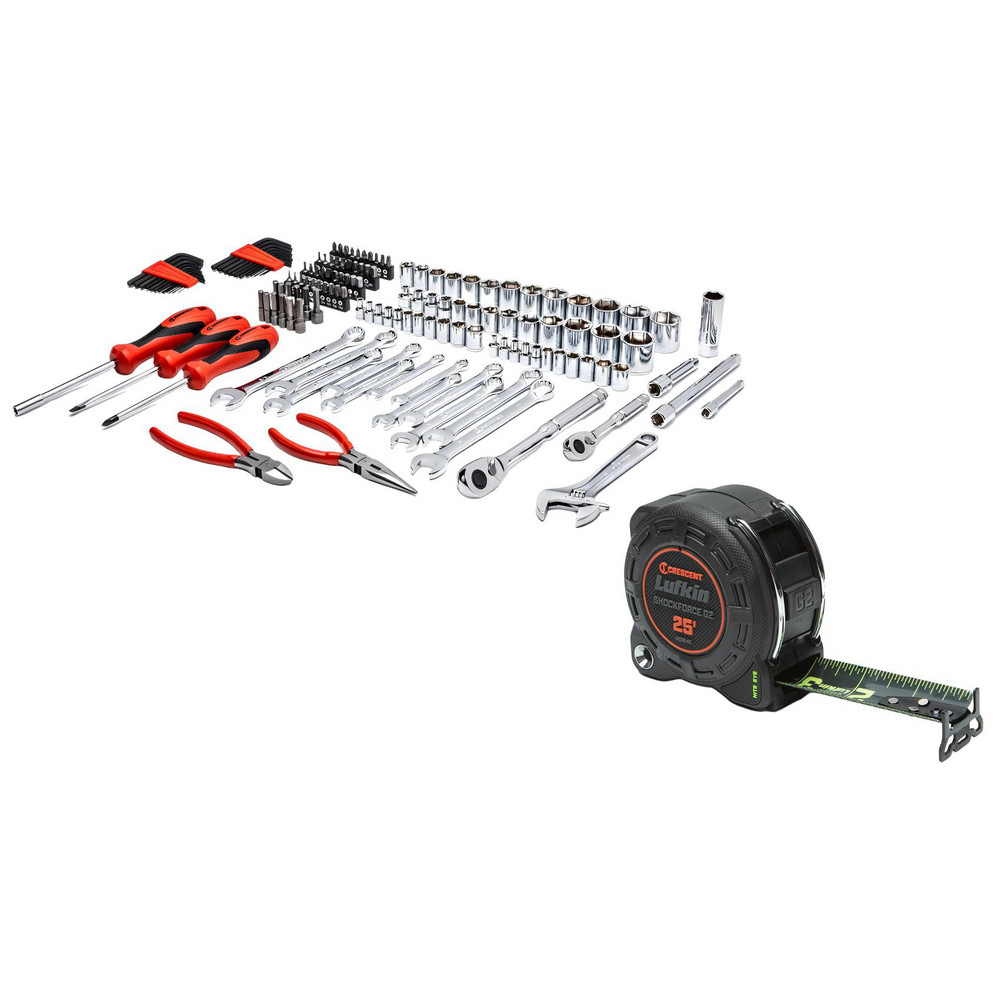 Mechanic's Tool Set: 150 Pc - Closed & Blow Molded Case