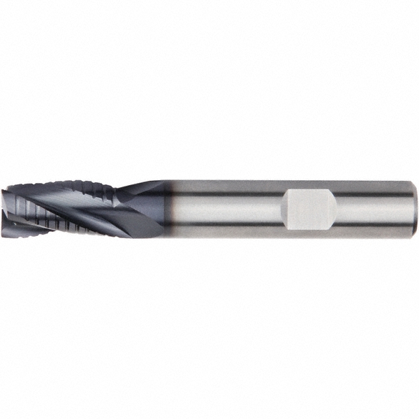 Kennametal Roughing End Mill 12 mm Dia, 3 Flutes, Single End, Solid Carbide MSC Industrial