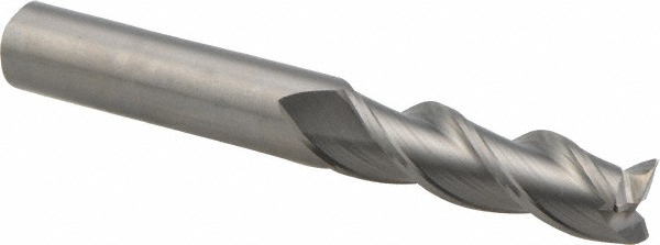 Kennametal 3866259 Corner Radius End Mill: 1/2" Dia, 1-5/8" LOC, 0.03" Radius, 3 Flutes, Solid Carbide Image