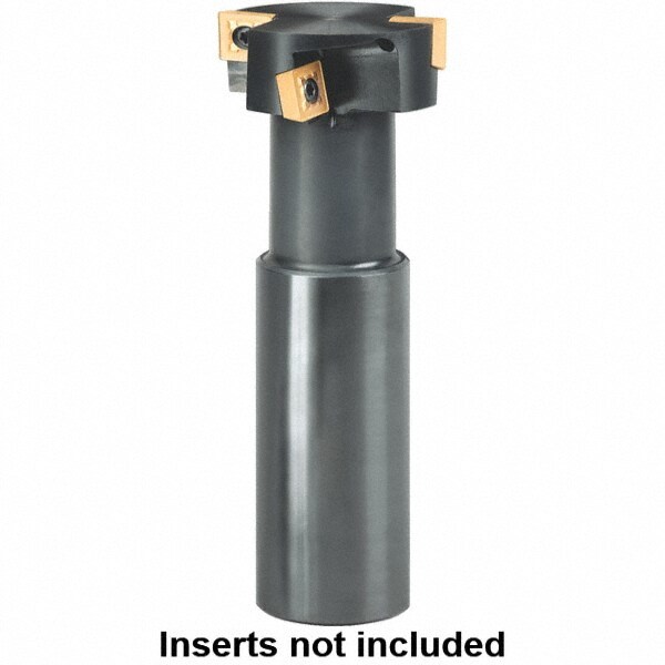 1.9685" Cut Diam, 0.8661" Cut Width, 1.2598" Shank Diam, Indexable T-Slot Cutter