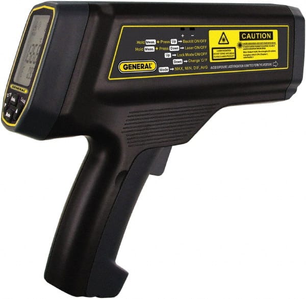 200 to 1200°C (392 to 4352°F) Infrared Thermometer