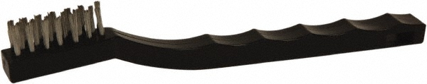 Cleaning & Finishing Brush: Stainless Steel Bristles