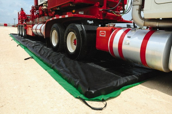 Berm Container UltraTech® - Containment Berm: 3590 gal Capacity, 40' Long, 12' Wide, 1 ...