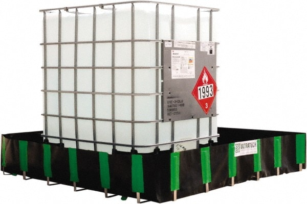 High Wall Collapsible Berm: 5,610 gal Capacity, 66' Long, 15' Wide