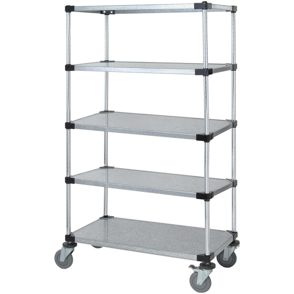 Quantum Storage - Wire Shelving: Shelving Type: Mobile Cart; Starter or ...