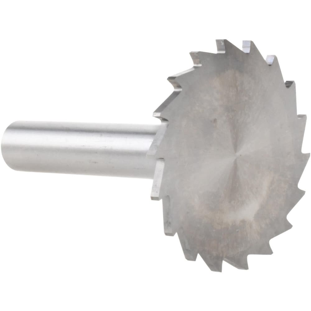 Woodruff/Keyseat Cutters; Connection Type: Shank ; Cutter Material: Solid Carbide ; Cutter Diameter (Inch): 2 ; Cutter Diameter (Decimal Inch): 2.0000 ; Tooth Configuration: Straight ; Cutting Width (Inch): 3/32