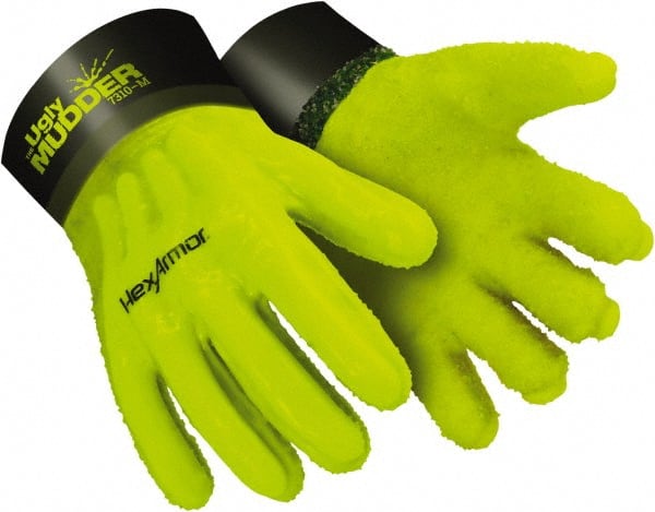 HexArmor. 7310-M (8) Chemical Resistant Gloves: Medium, Polyvinylchloride, Supported 