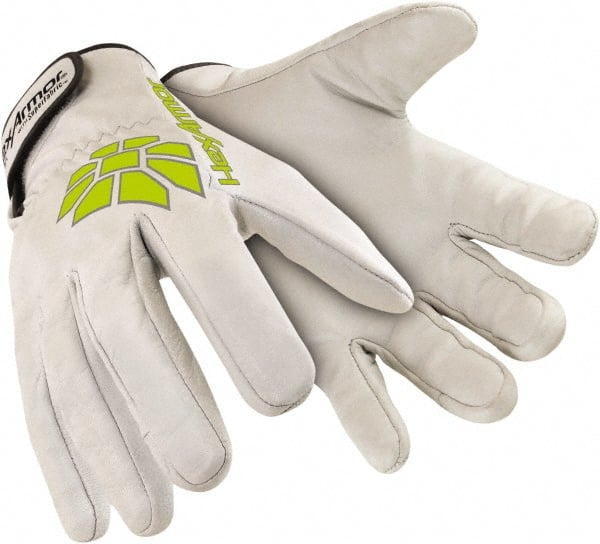 HexArmor. 4081-XL (10) Cut, Puncture & Abrasive-Resistant Gloves: Size XL, ANSI Cut A8, ANSI Puncture 4, Leather 