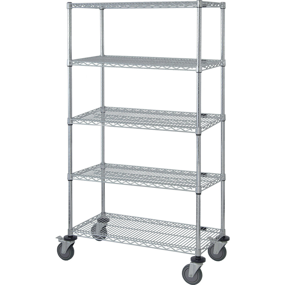 Quantum Storage - Wire Shelving: Shelving Type: Mobile Cart; Starter or ...