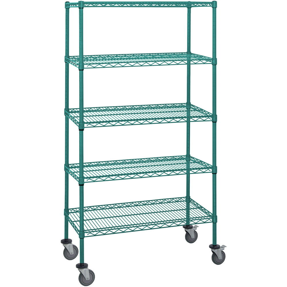 Quantum Storage - Wire Shelving: Shelving Type: Mobile Cart; Starter or ...