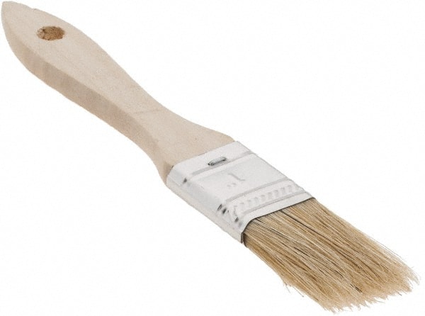 Weiler - Paint Brush: 1″ Wide, Hog, Natural Bristle - 47029806 - MSC  Industrial Supply
