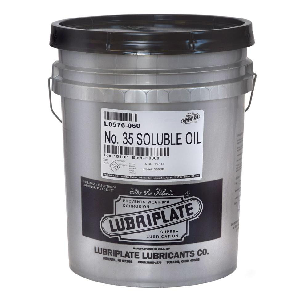 Lubriplate Cutting Fluid Lubriplate Liquid, 5 gal Pail MSC Direct
