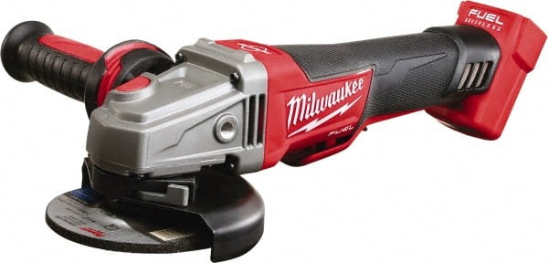 Corded Angle Grinder: 4-1/2" Wheel Dia, 8,500 RPM, 5/8-11 Spindle
