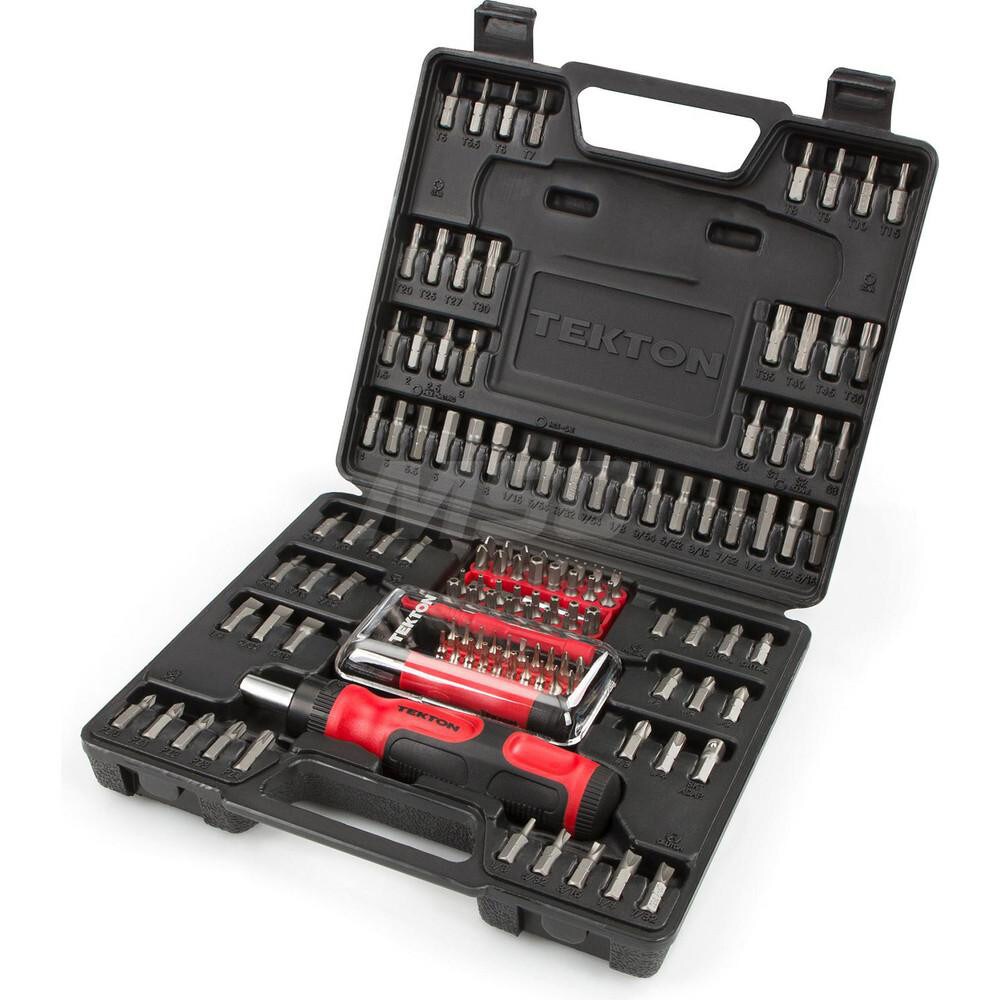 Screwdriver Insert Bit Set: 1/4" Drive