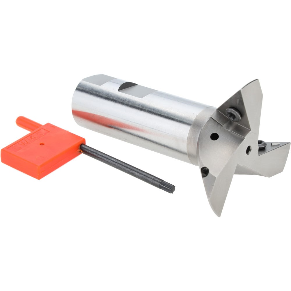 45° Included Angle, Indexable Dovetail Cutter