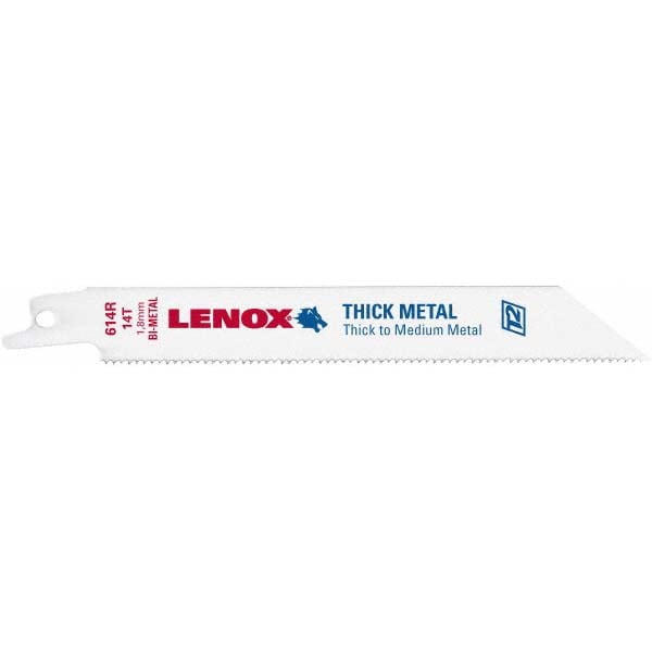 Lenox 22756OSB614R Reciprocating Saw Blade: 6" Long, Bi-Metal Image