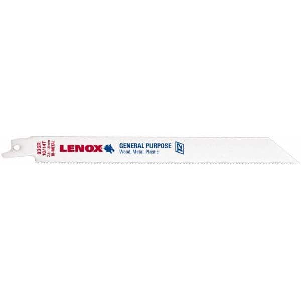 Lenox 22758OSB110R Reciprocating Saw Blade: 12" Long, Bi-Metal 