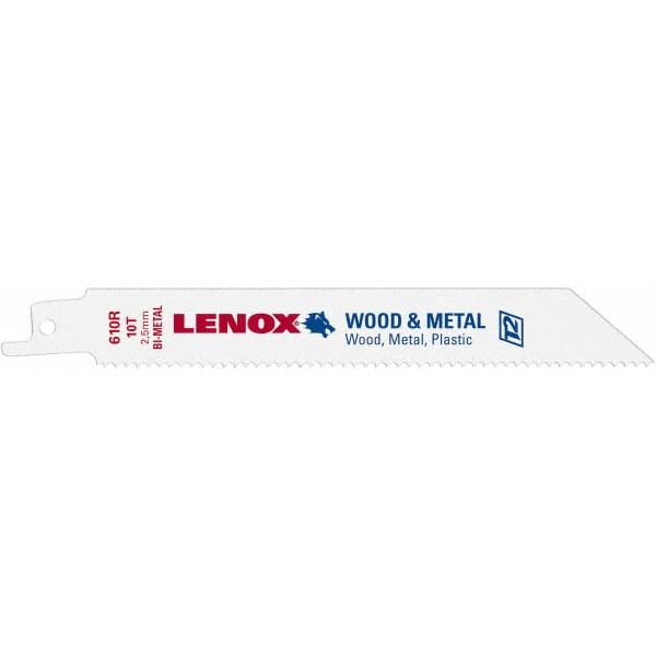 Lenox 22761OSB610R Reciprocating Saw Blade: 6" Long, Bi-Metal Image