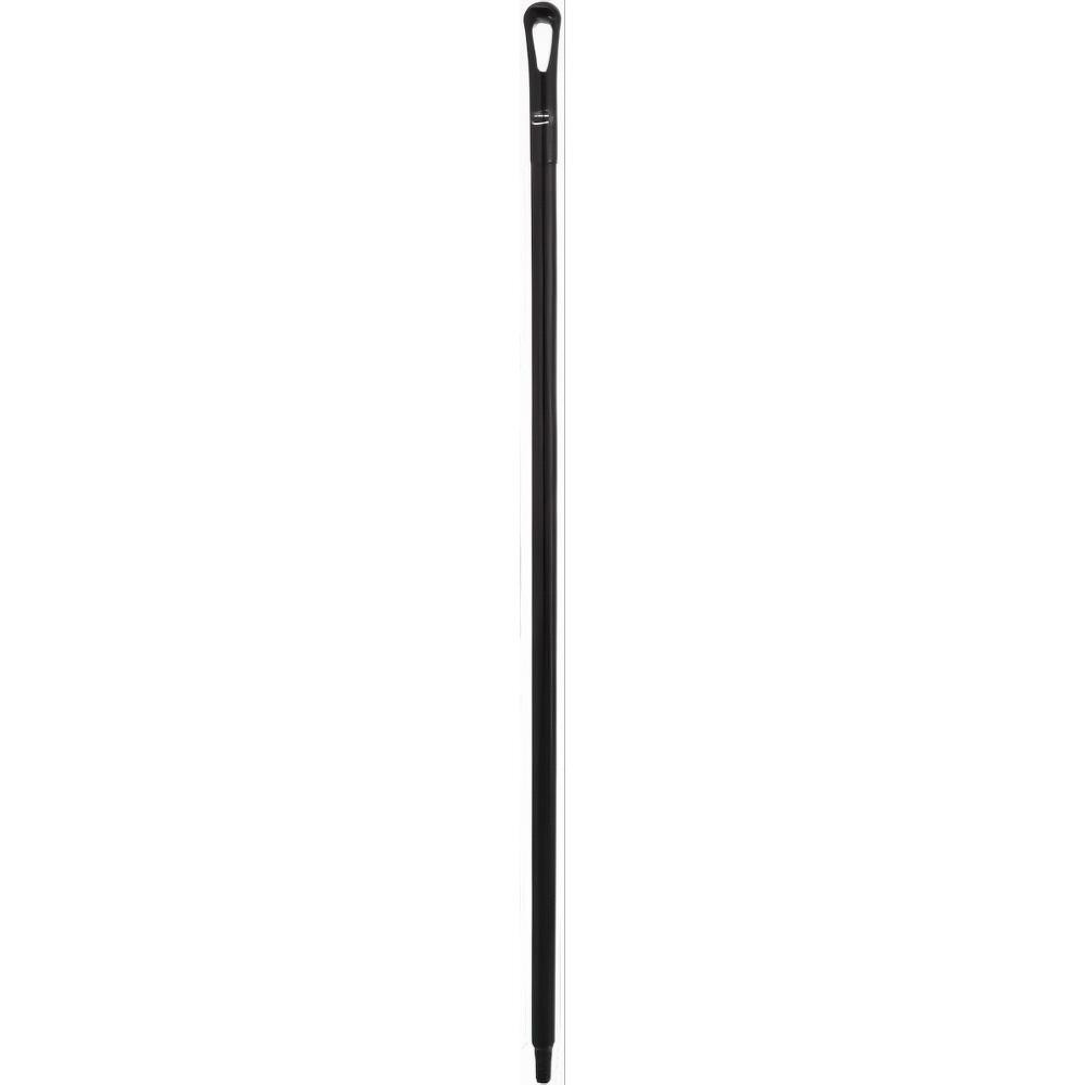 Ultra Hygienic Handle, 1.3", 51.2", Black